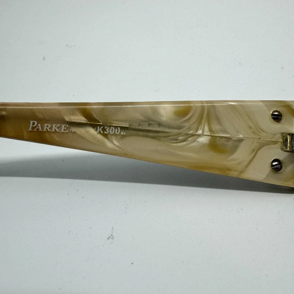 Parke Eyeglasses Frames PK5002 Gold 51-17-135 Rectangle Full Rim‎ H10581